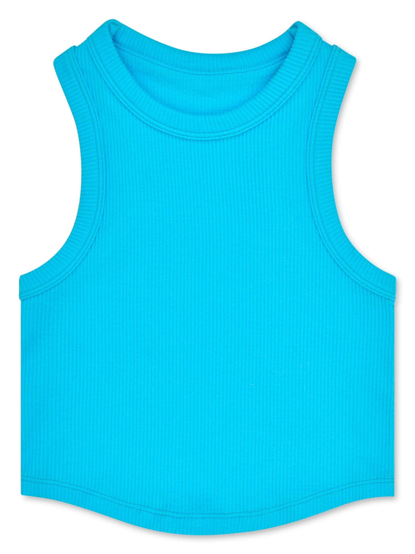 Cropped Racer Back Tank