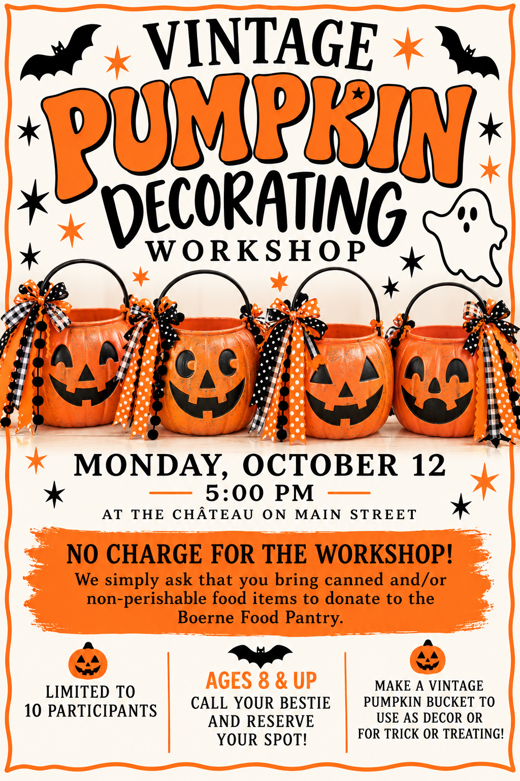 Halloween Pumpkin Workshop