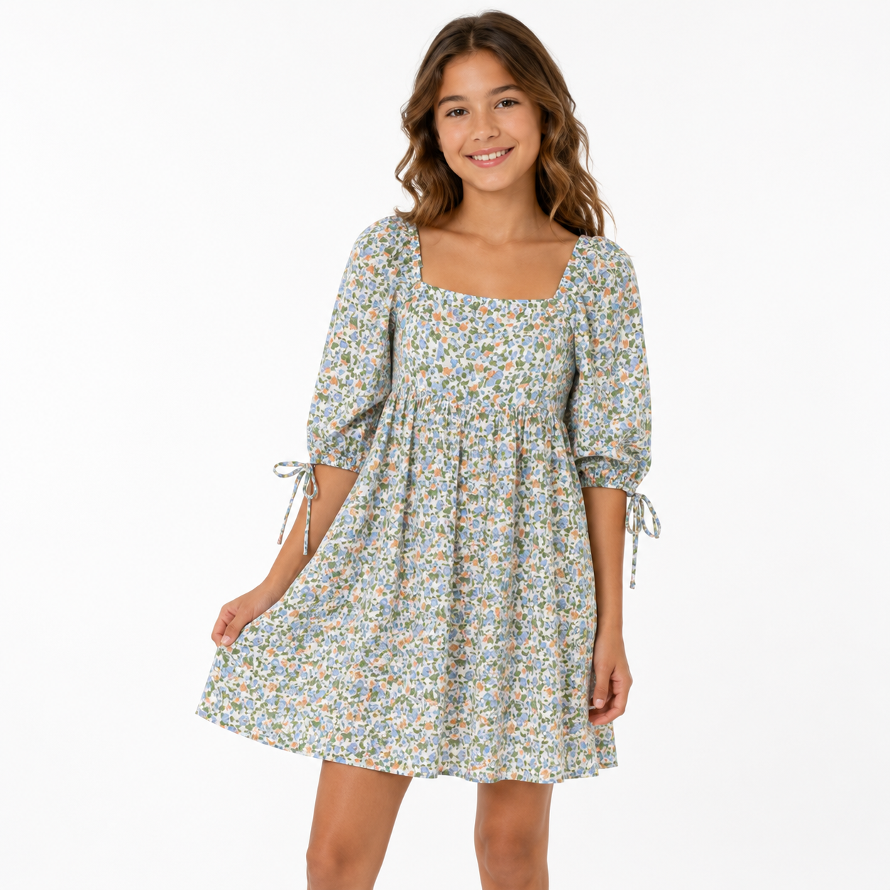Floral A-Line Dress
