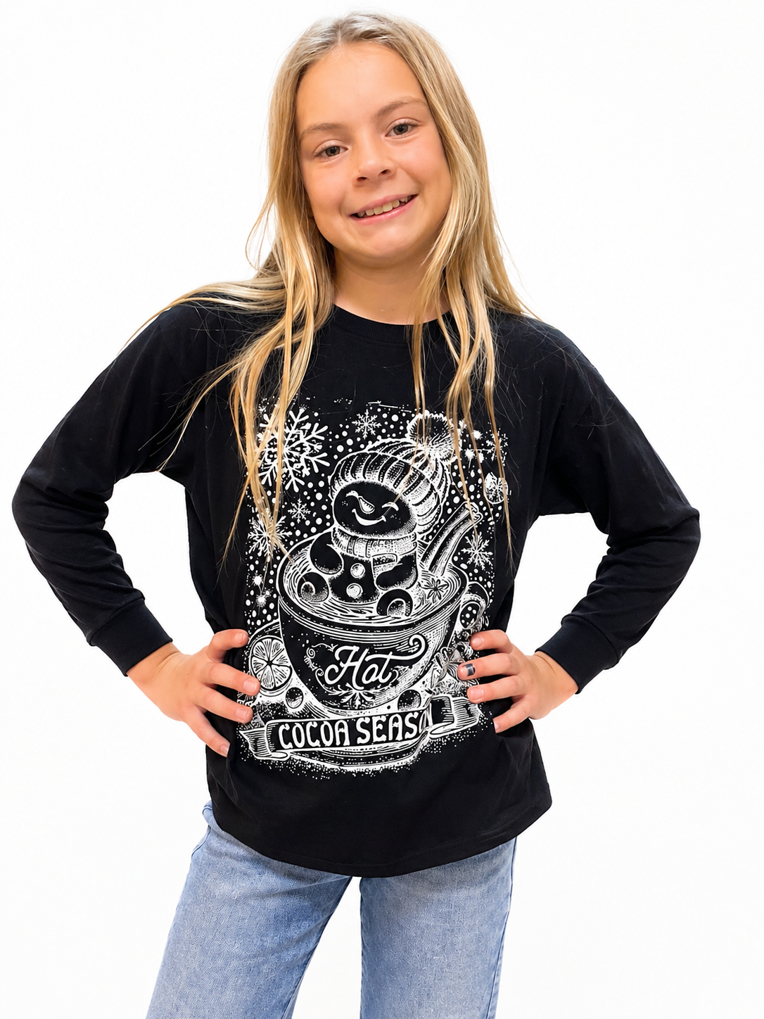 Cocoa Season Long Sleeve Tshirt
