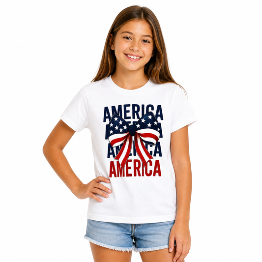 America Bow T-Shirt