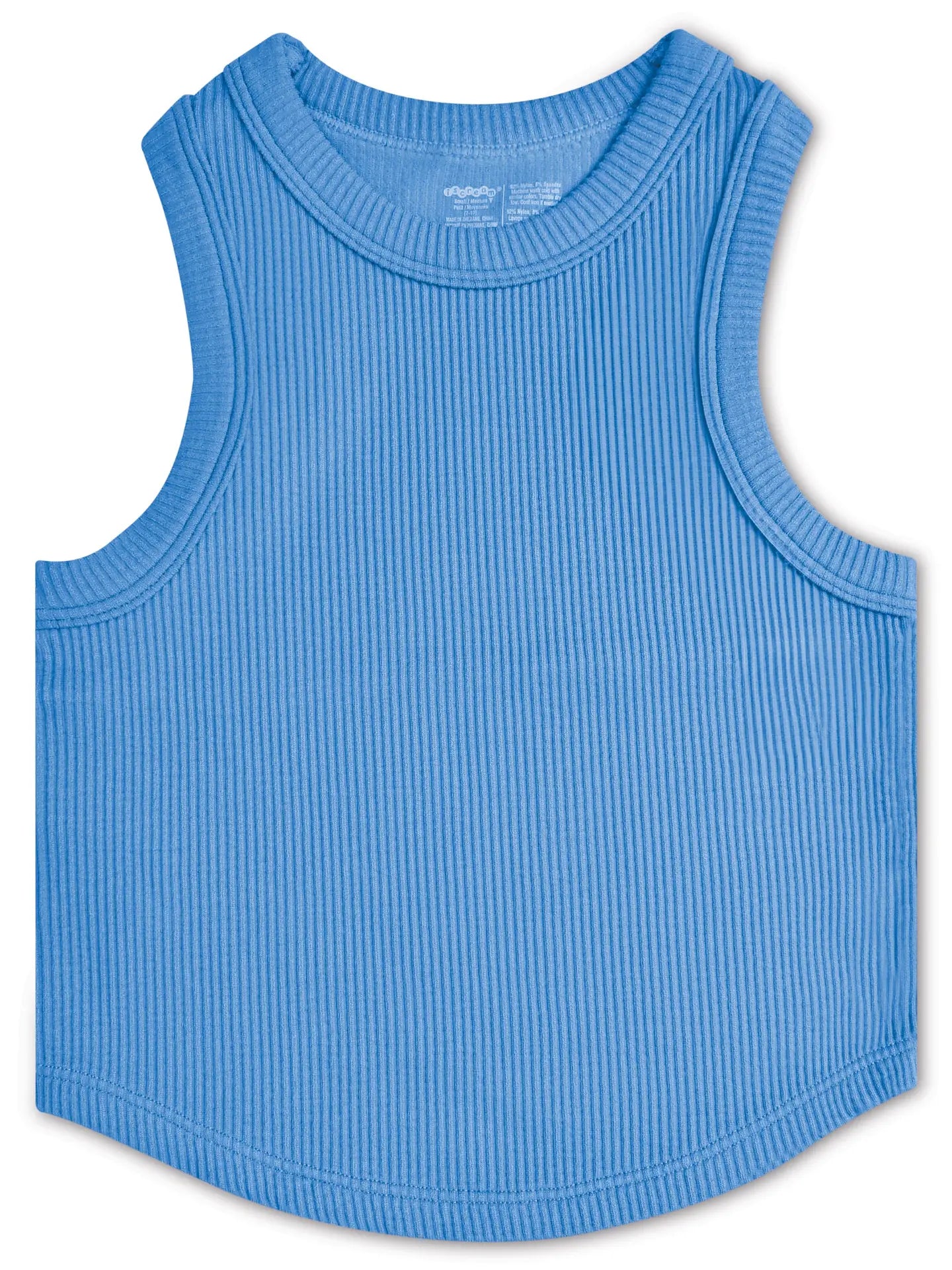 Cropped Racer Back Tank