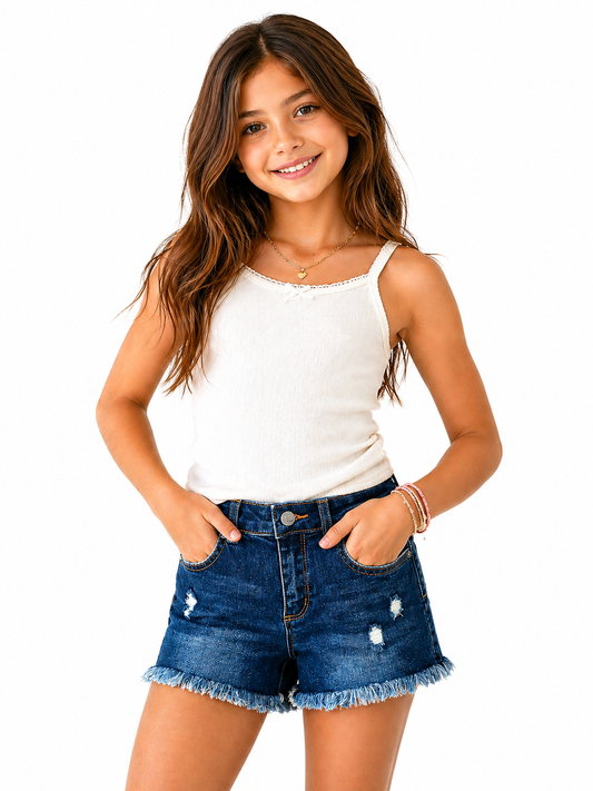 Denim Cutoff Shorts