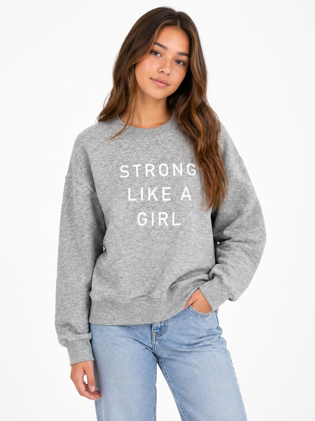 Strong Like A Girl Sweatshirt