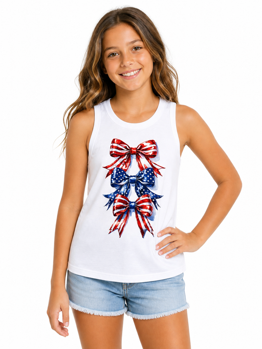 Patriotic Bows Tank