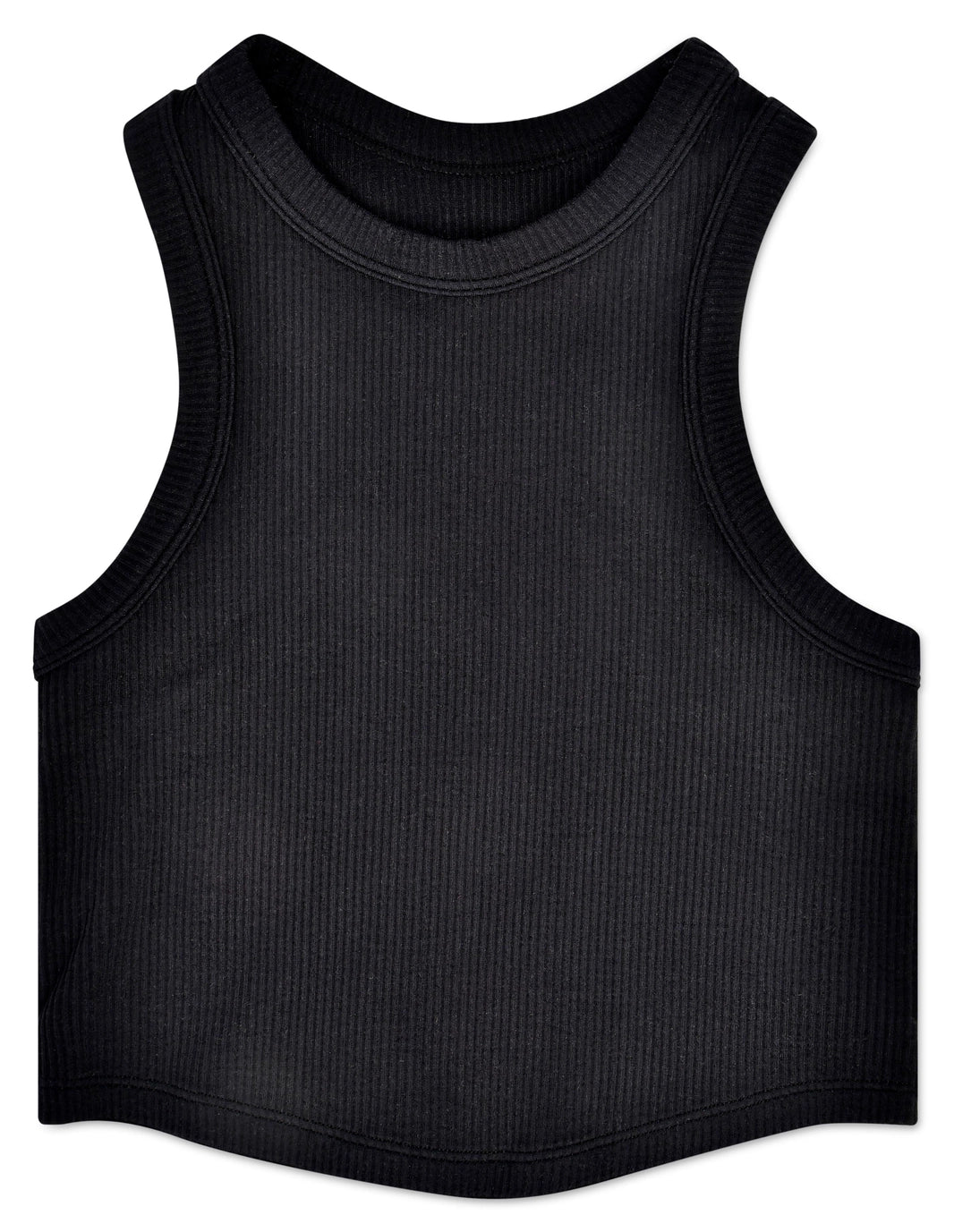 Cropped Racer Back Tank