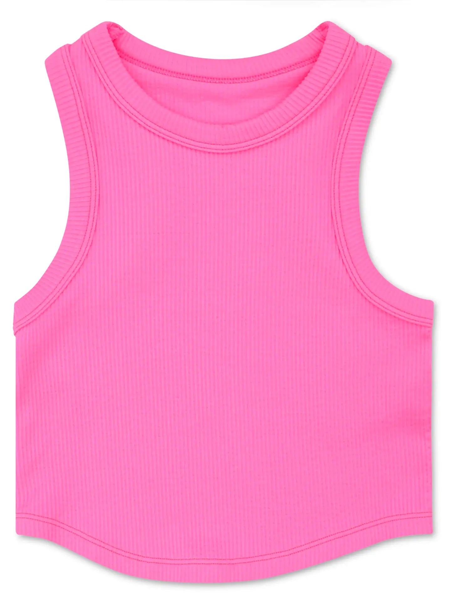 Cropped Racer Back Tank