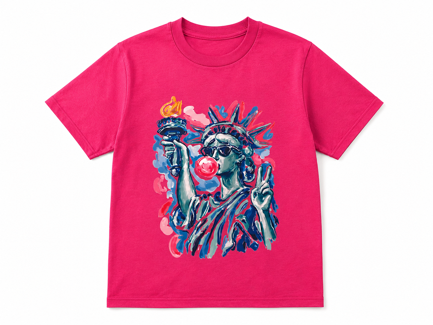 Bubble Gum Liberty T-Hirt
