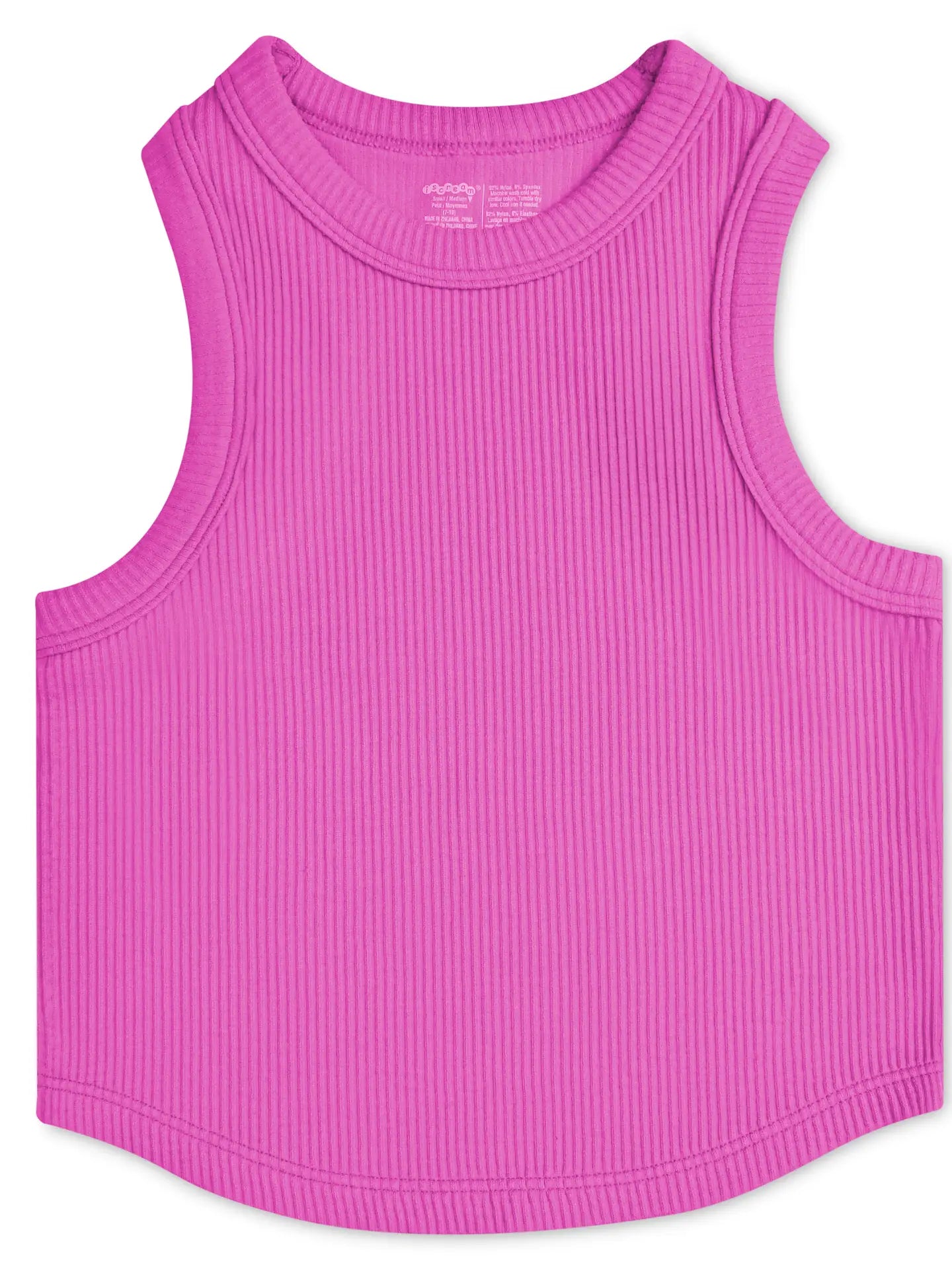 Cropped Racer Back Tank
