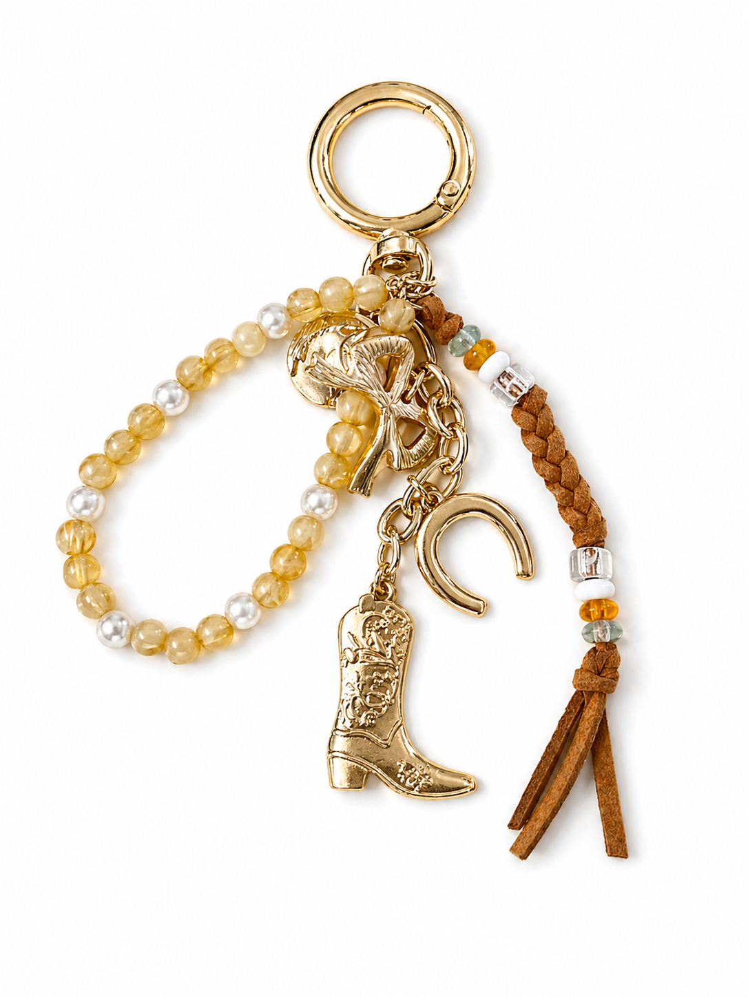 Western Bow Bag Charm