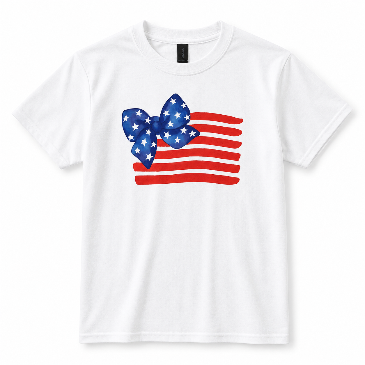 Stars and Stripes Bow T-Shirt